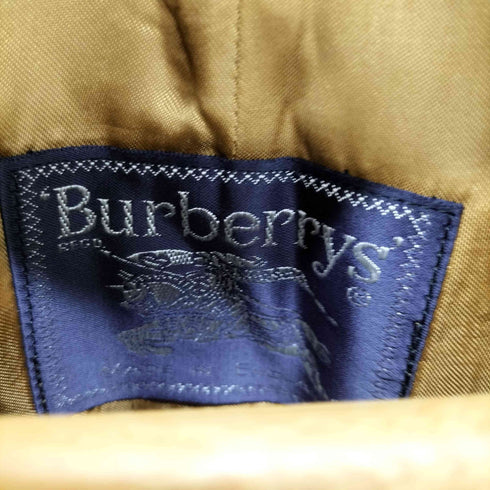 バーバリーズ BURBERRYS MADE IN ENGLAND ライナー付 裏地ノヴァチェック ステンカラーコート メンズ